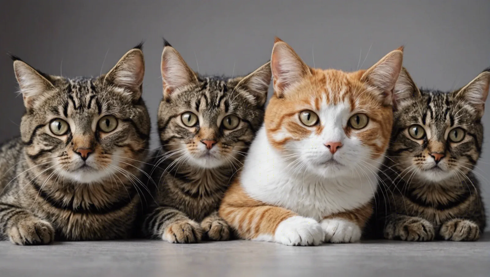 Chat assis sur un rebord, oreilles rabattues et regard méfiant