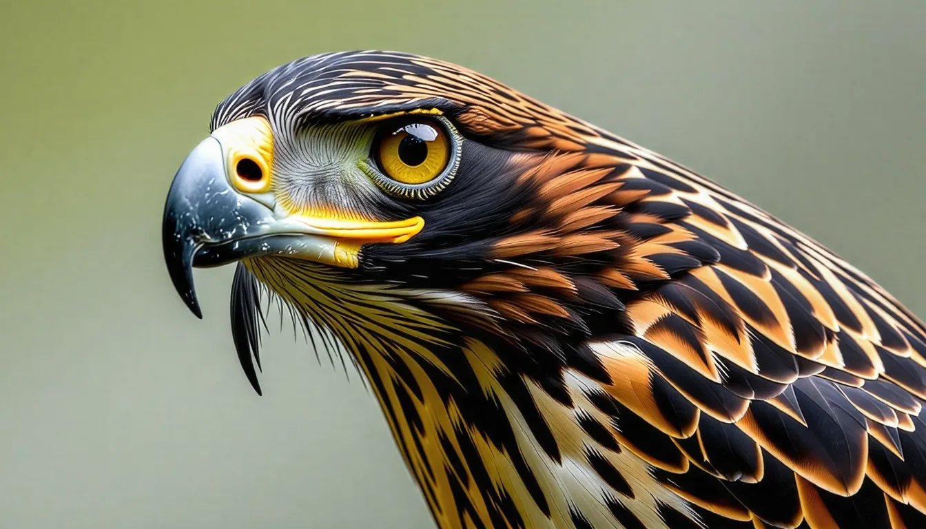 Rapace en vol plané vu de dessous, ailes étalées et queue déployée