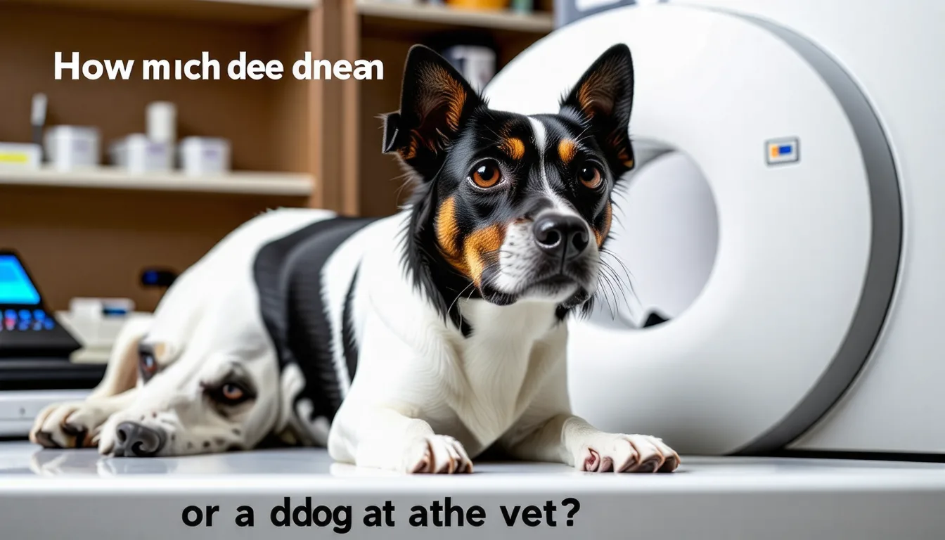Combien coûte une IRM pour un chien chez le vétérinaire ?