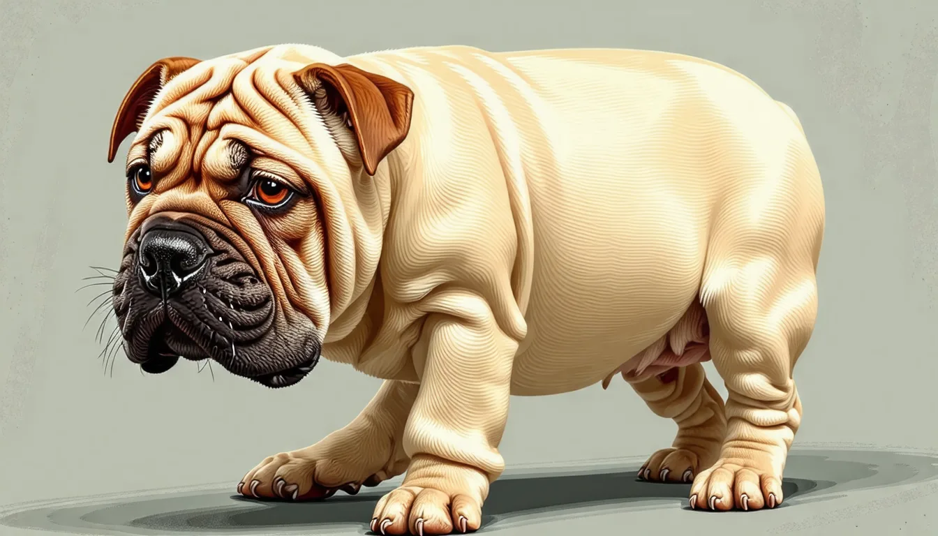 Conseils pour surveiller le poids de votre Shar Pei et assurer sa santé