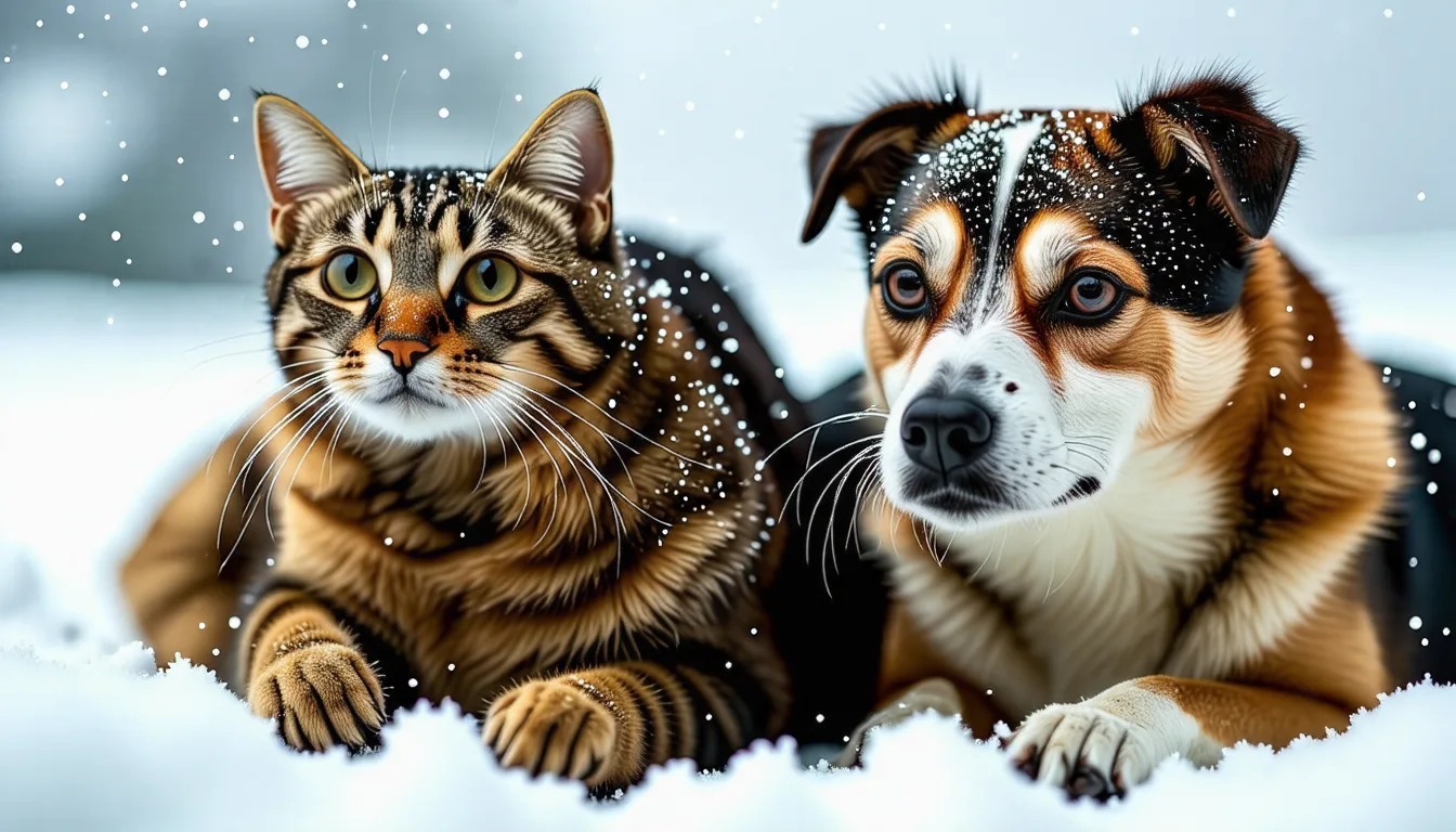 Conseils pour venir en aide aux chiens et chats errants durant la saison hivernale