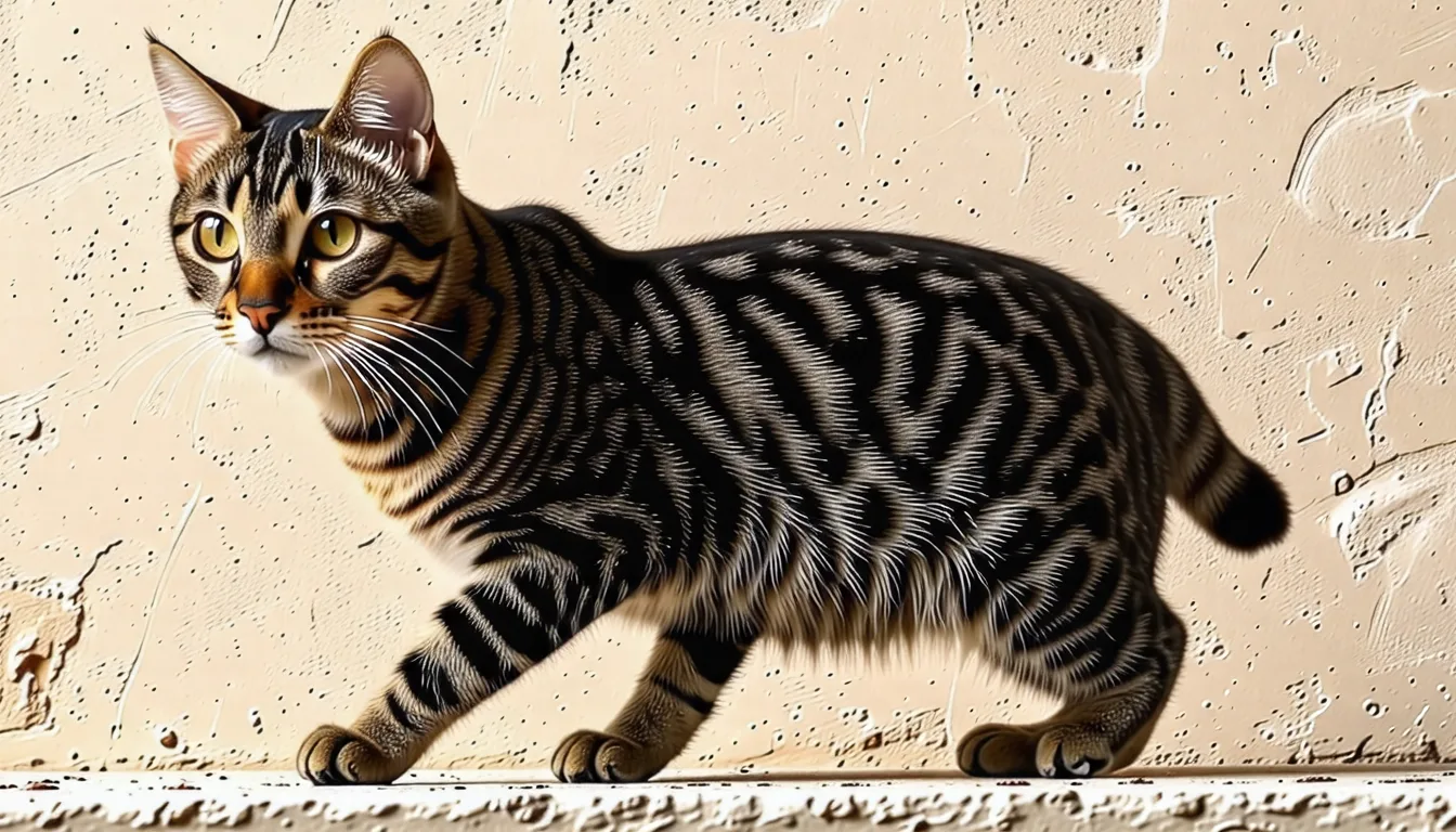 Chat Mau égyptien au pelage argenté moucheté, assis, yeux verts