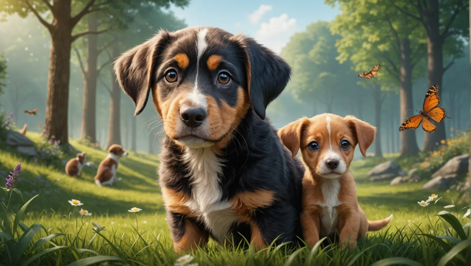 Chien errant regardant l'objectif derrière un grillage