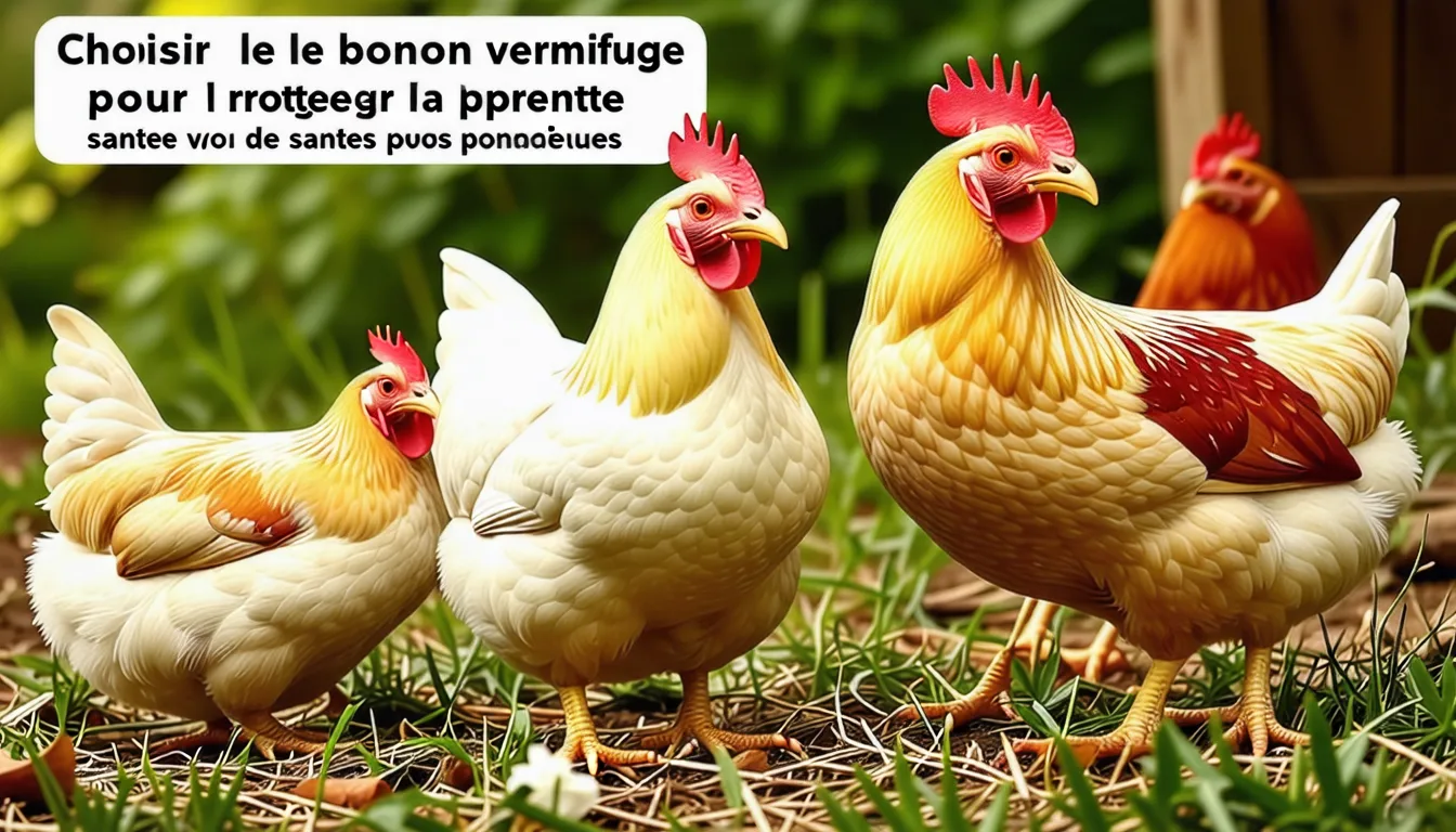 Plusieurs poules rousses picorant le sol devant un poulailler en bois