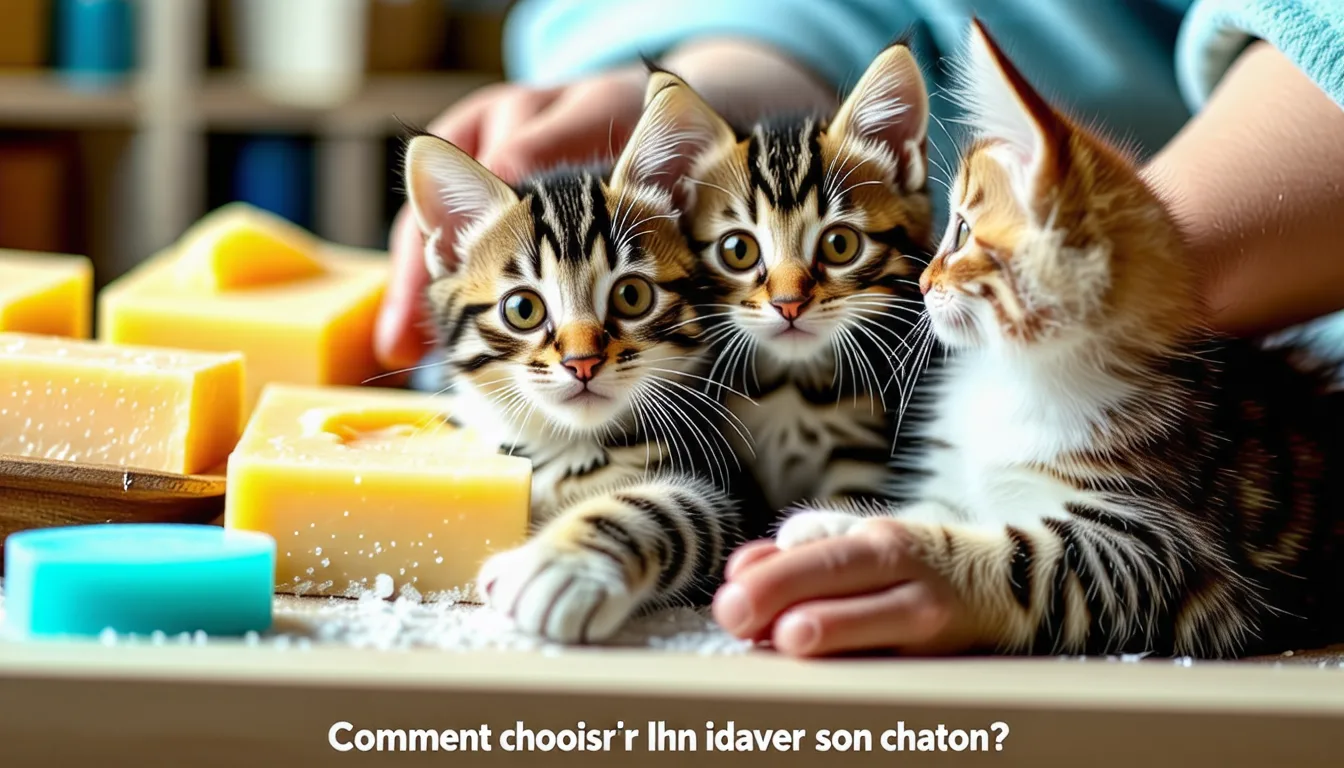 découvrez nos conseils pour choisir le savon idéal afin de laver en douceur votre chaton. profitez d'une sélection de produits adaptés à la peau délicate de votre petit compagnon.
