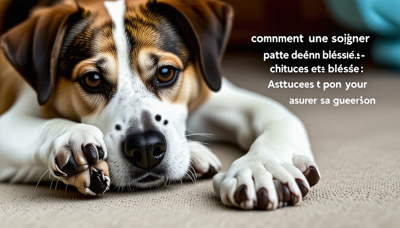 découvrez des astuces et conseils pour soigner une patte de chien blessée et assurer sa guérison avec succès.