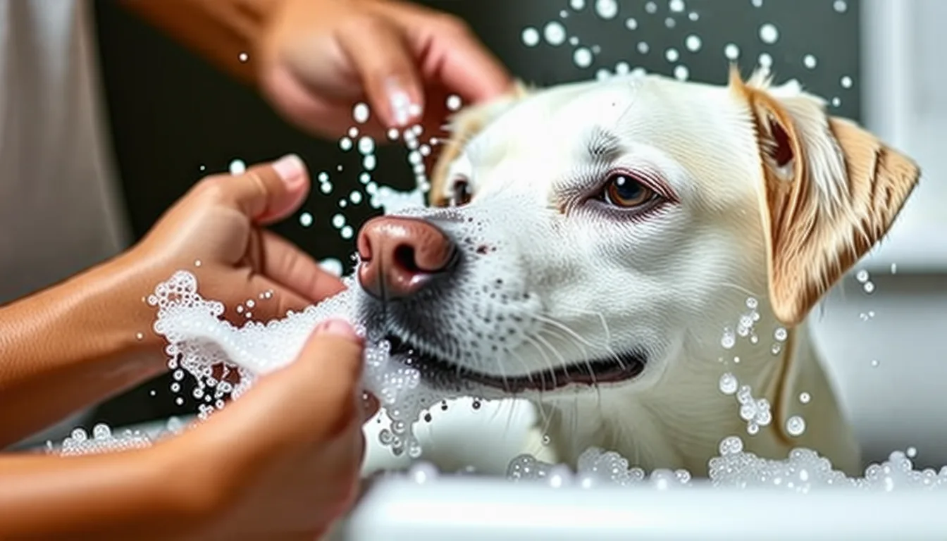 découvrez si l'utilisation de shampoing pour humain est sécuritaire pour laver votre chien. conseils et précautions à connaître pour le bien-être de votre compagnon à quatre pattes.
