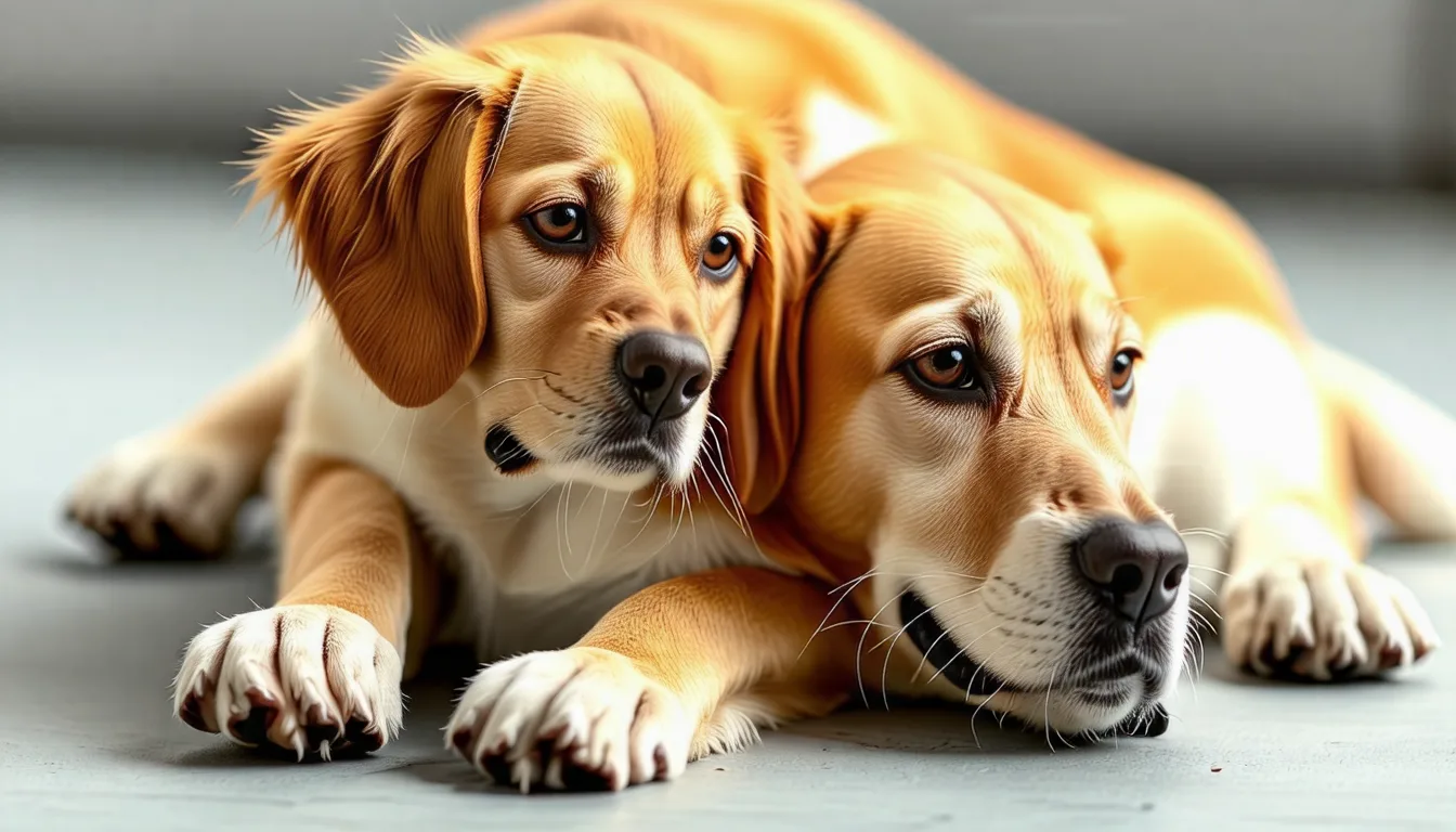 Gros plan sur une main qui essuie la patte avant d'un chien avec une serviette