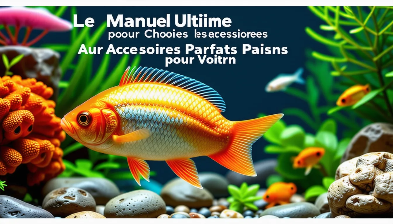 Aquarium planté éclairé avec poissons tropicaux et décor de roches