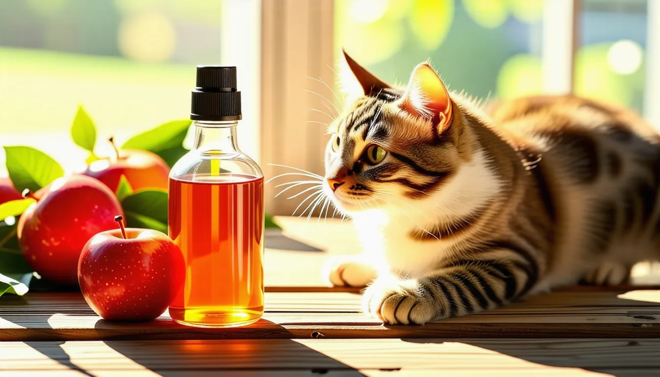 découvrez comment le vinaigre de cidre peut servir de vermifuge naturel efficace pour les chats. apprenez ses bienfaits, son utilisation et offrez à votre compagnon félin une solution saine et naturelle contre les parasites.