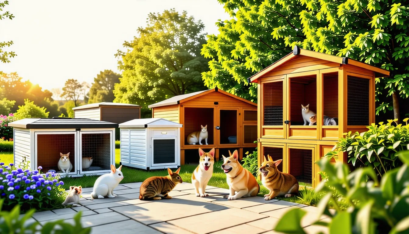 Parc modulable en panneaux métalliques installé dans un séjour, avec tapis et couchage
