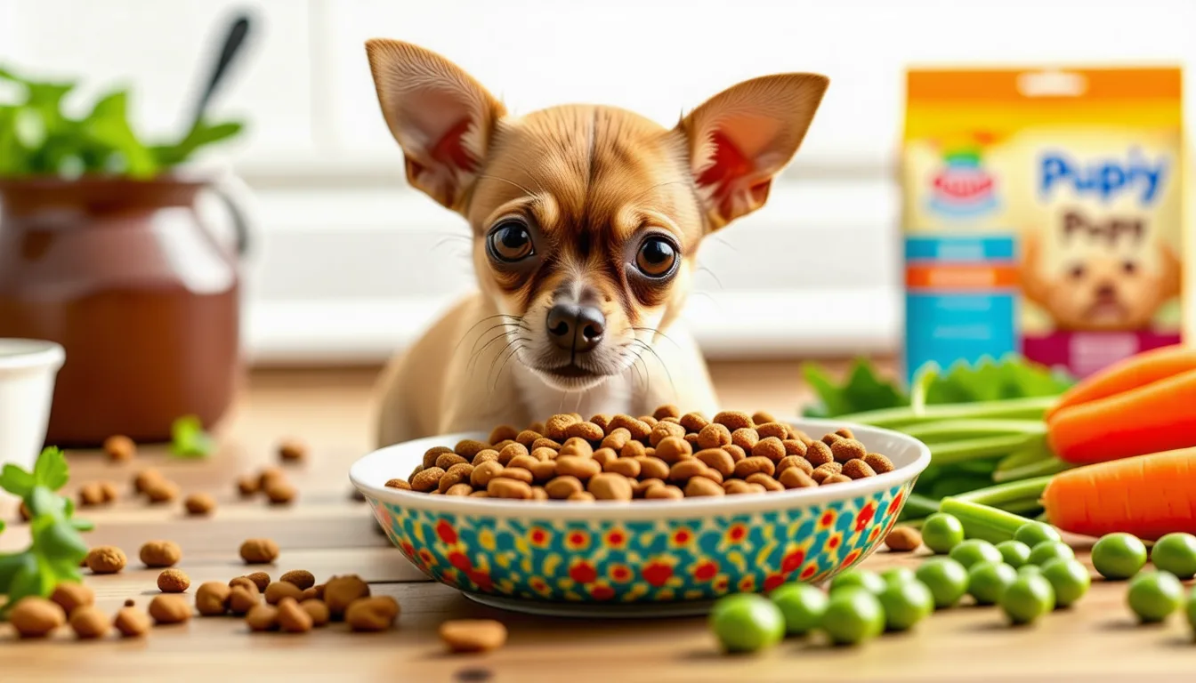 découvrez notre guide complet sur l'alimentation des chiots chihuahuas. apprenez tout sur le choix des croquettes adaptées, les besoins nutritionnels spécifiques et les conseils pour assurer une croissance saine et équilibrée à votre petit compagnon.