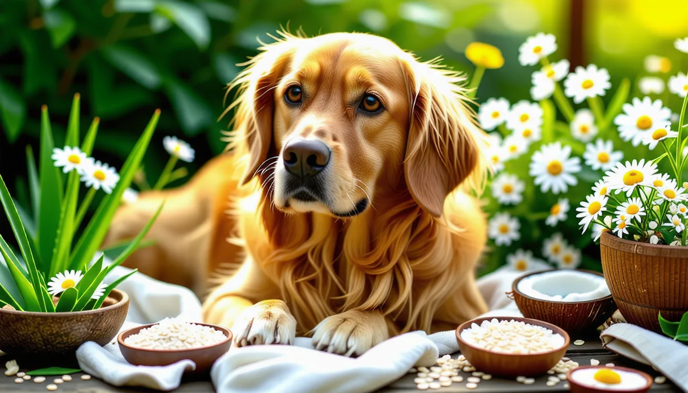 découvrez des remèdes naturels efficaces pour soulager l'eczéma chez les chiens. apprenez à apaiser la peau de votre compagnon à quatre pattes avec des solutions douces et naturelles, favorisant son bien-être et sa santé.