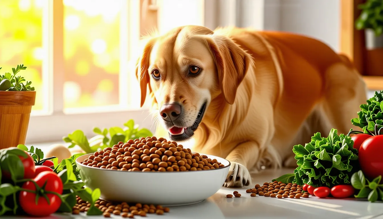 offrez à votre chien un repas délicieux et équilibré avec nos croquettes naturelles et saines. conçues pour répondre aux besoins nutritionnels de votre compagnon à quatre pattes, nos croquettes garantissent saveur et bien-être. faites le choix de la qualité pour la santé de votre fidèle ami!