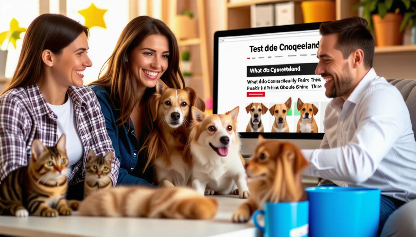 Sacs de croquettes et accessoires pour chien et chat livrés dans un carton ouvert