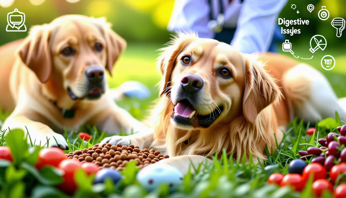 Chien couché sur le flanc au sol, l'air abattu, museau posé entre les pattes