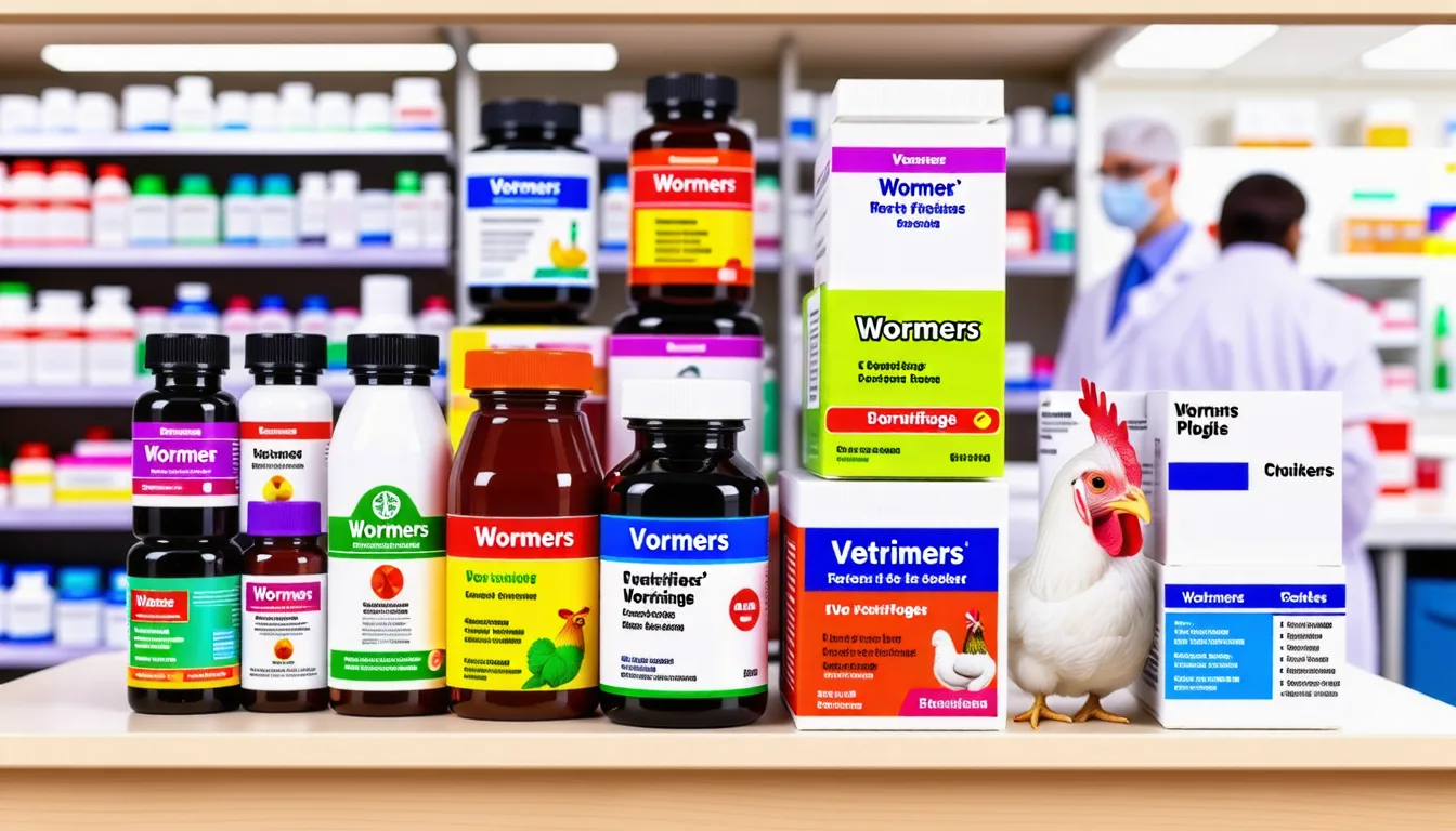 Poules rousses picorant dans un enclos herbeux au bord d'un poulailler en bois