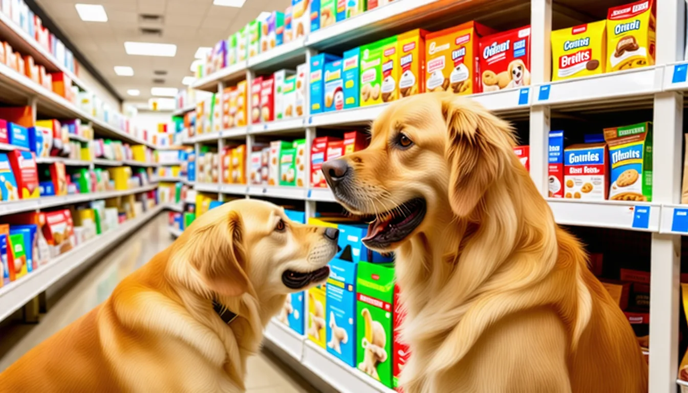 Biscuits secs pour chien en forme d'os posés en tas sur un plan clair