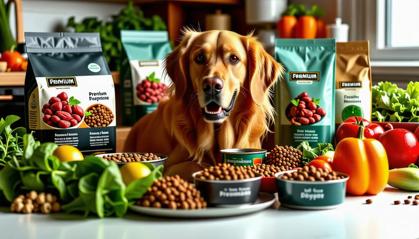 Barquette de pâtée pour chien ouverte, avec morceaux de viande visibles