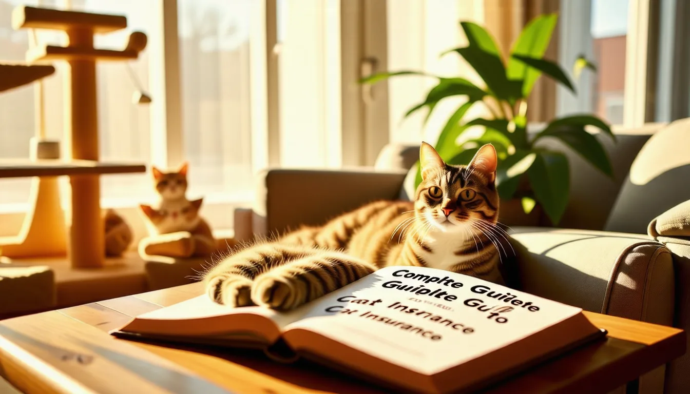 chat examiné par un vétérinaire sur une table de consultation, propriétaire à côté