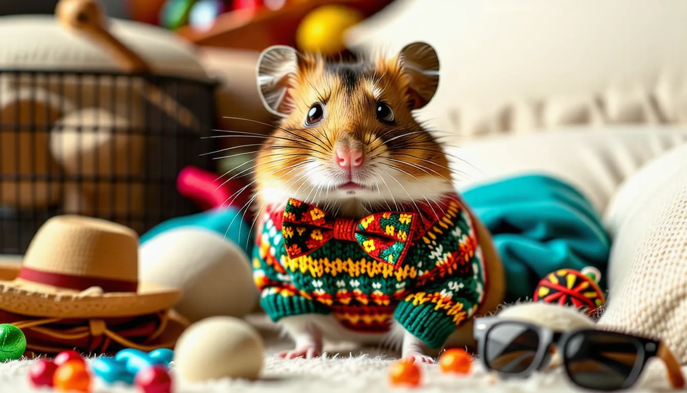 découvrez nos astuces pratiques pour habiller votre hamster avec style et confort. apprenez à choisir des vêtements adaptés, à assurer le bien-être de votre petite boule de poils et à rendre ses looks adorables et uniques. idéal pour les passionnés d'animaux qui souhaitent chouchouter leur compagnon à fourrure !
