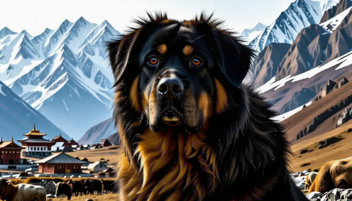 découvrez le dogue du tibet, un chien de garde imposant et majestueux, reconnu pour sa force et sa bravoure. originaire des régions himalayennes, cette race noble allie protection et loyauté, faisant d'elle un compagnon exceptionnel.