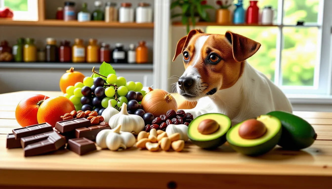 découvrez les aliments à éviter pour votre jack russell terrier afin de garantir sa santé et son bien-être. cet article vous guide sur ce qu'il ne faut surtout pas donner à votre fidèle compagnon à quatre pattes.