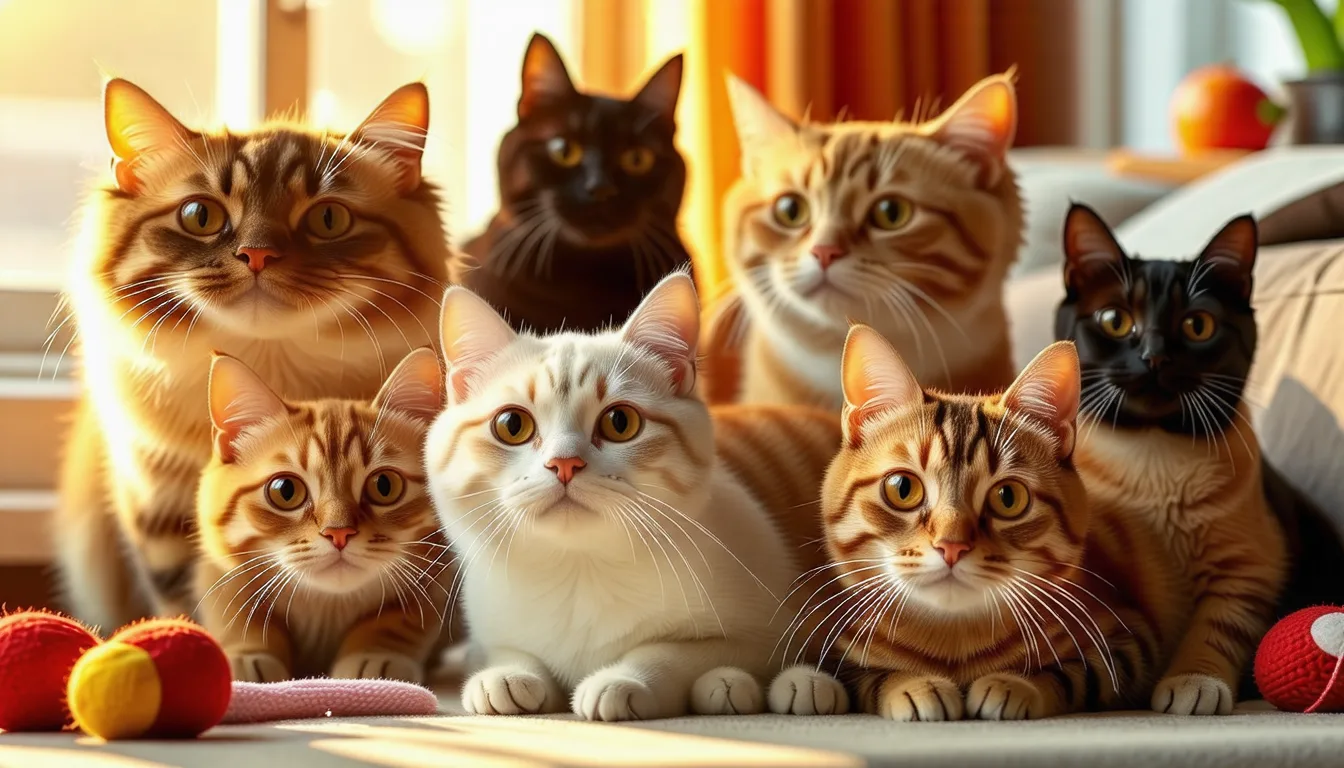 tête de chat persan au nez très court et aux yeux ronds, typique des races brachycéphales
