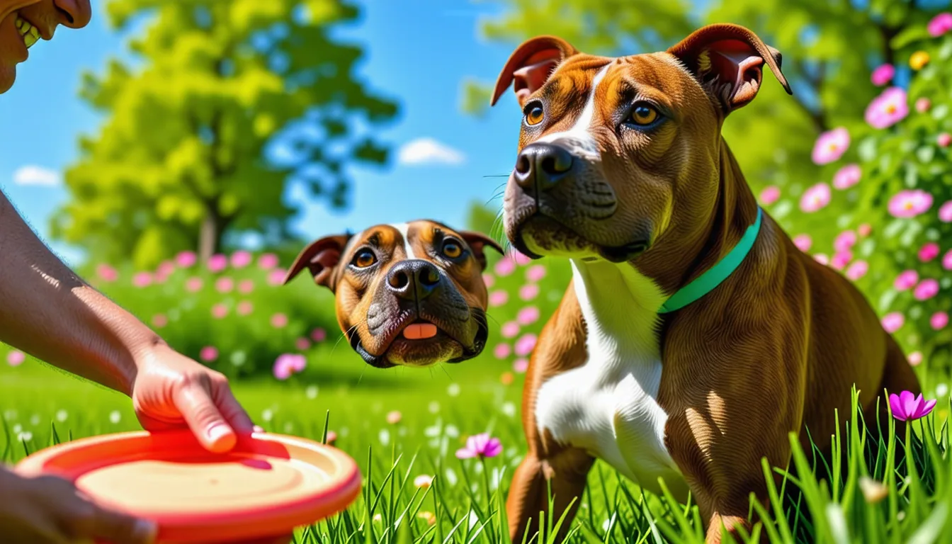 Staffordshire Bull Terrier au pelage court assis, regard attentif tourné vers l'objectif